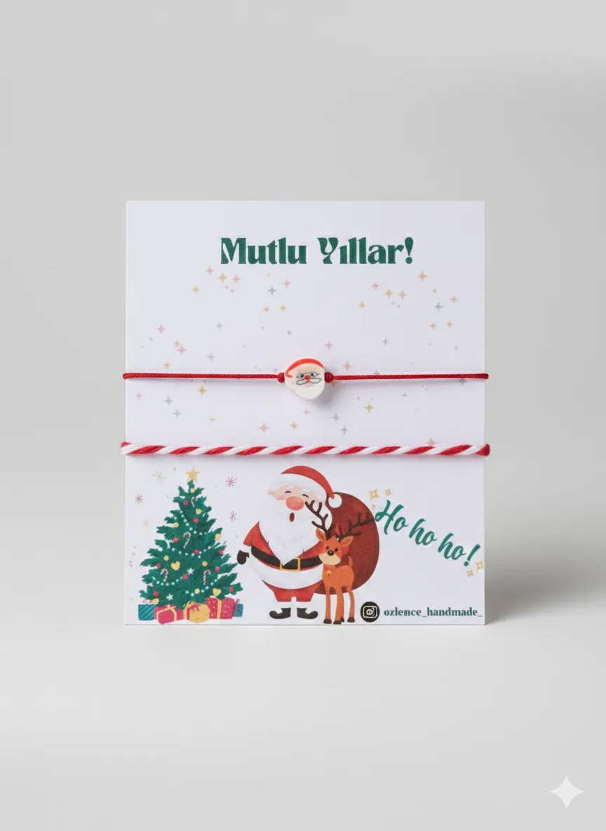 Noel baba Yeniyıl bileklik