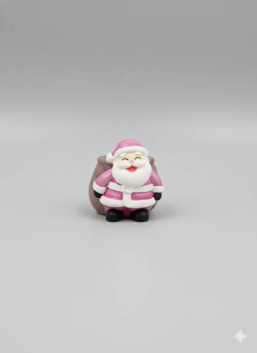 Mini Merry Santa Simli Pembe