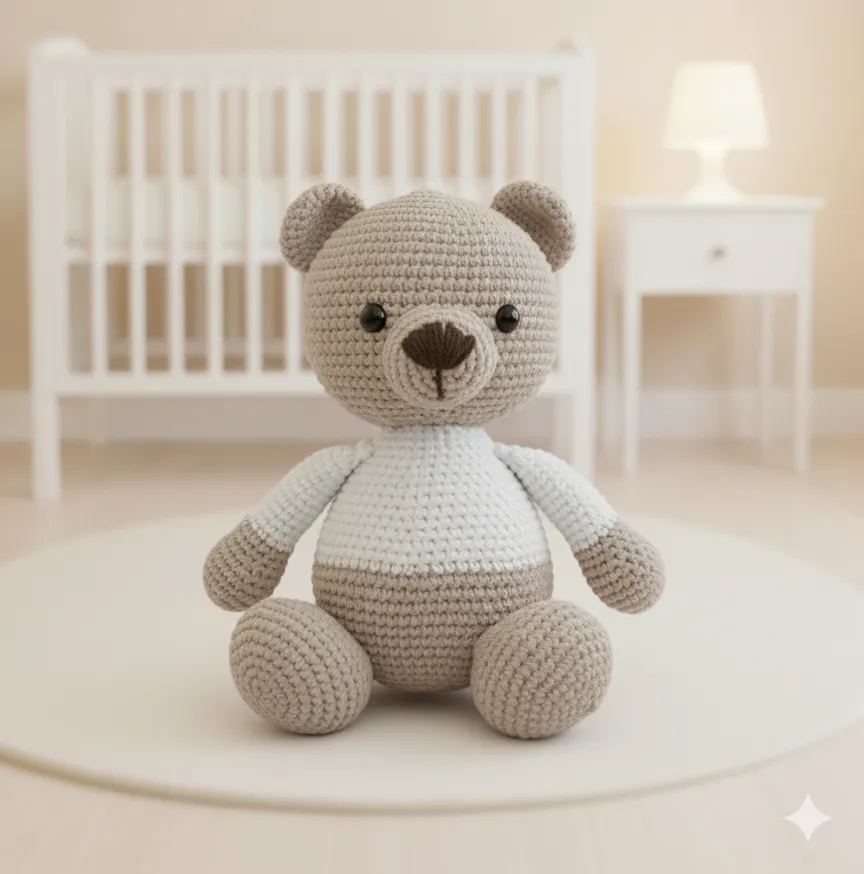 El Örgüsü Amigurumi Ayıcık