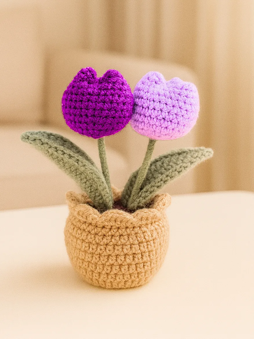 Tulip Sweet Purple Pot