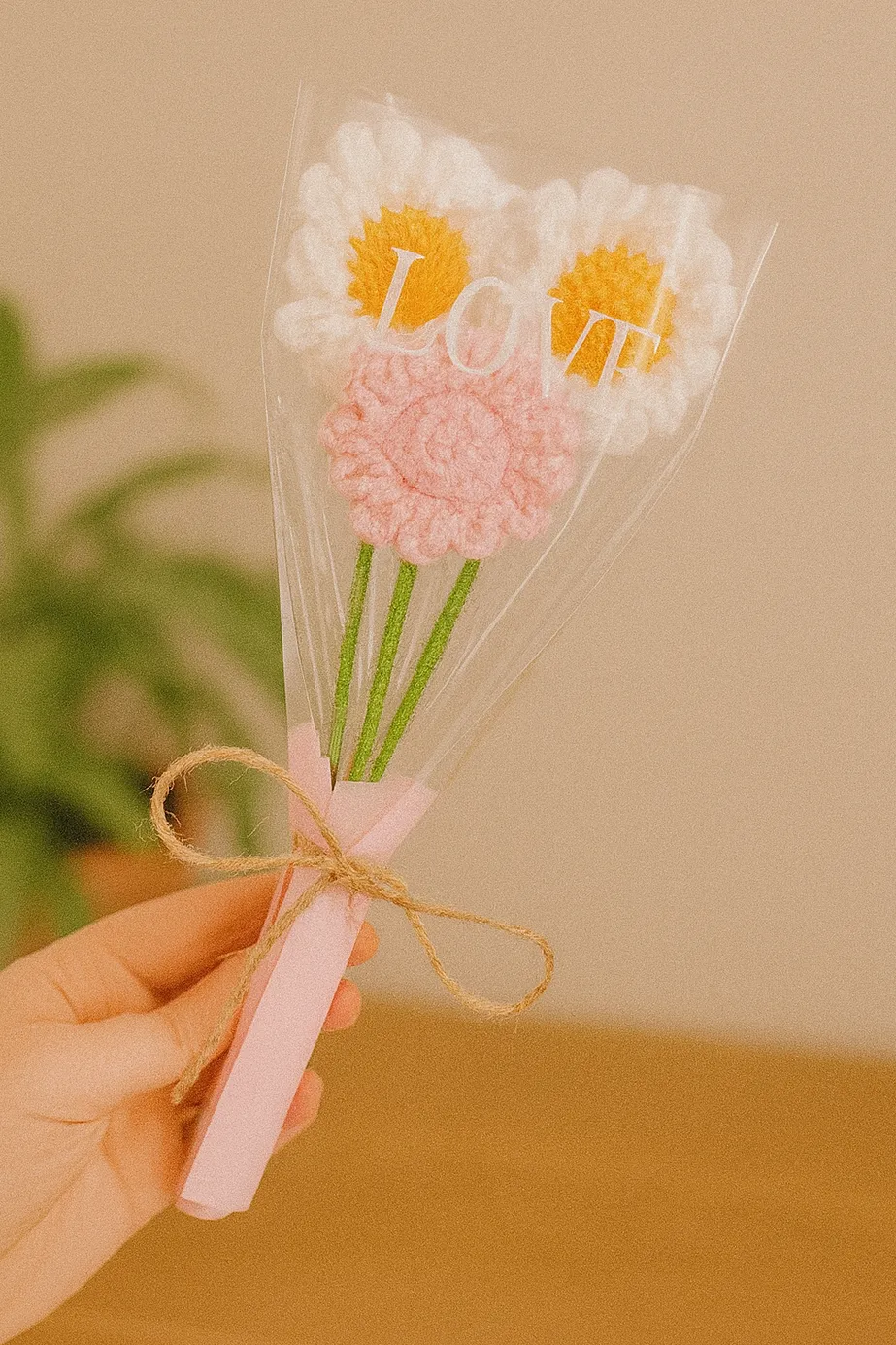 Pink and White Daisy Bouquet
